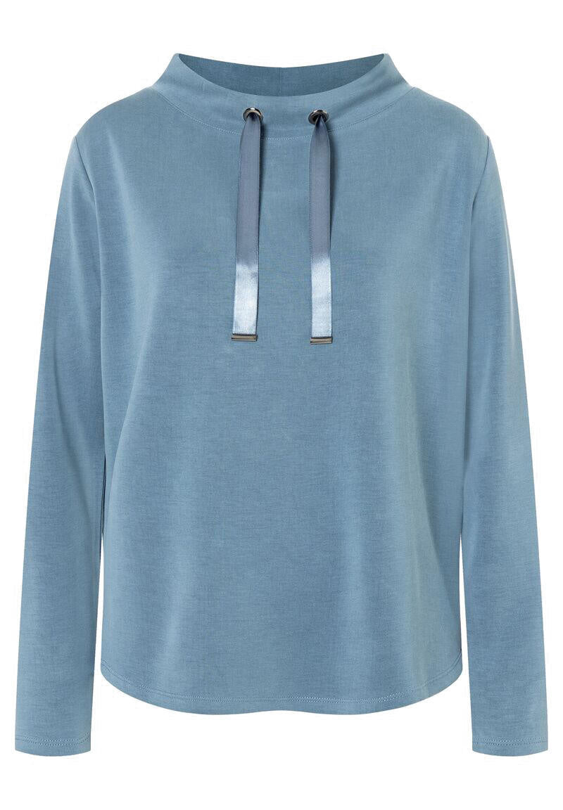 Sweatshirt aus Modalmix - 0332 - Blau