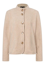 Blazer mit Stehkragen - 0218 - Beige