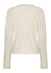 Grober Strickpullover - 0031 - Beige