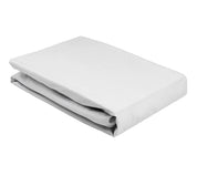 Spannbettlaken aus Baumwolle - 000090 - Grau