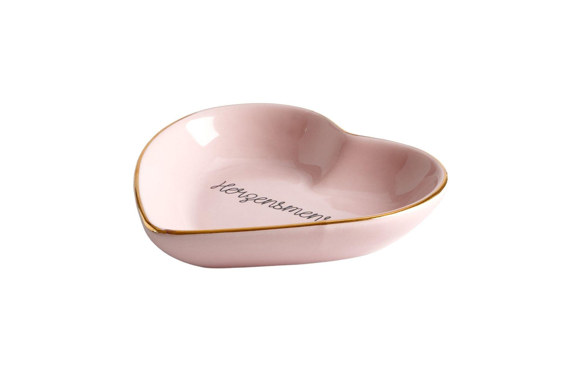 Deko-Teller LOVE PLATES - rosa - Rosa