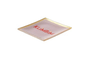 Glasteller S KLIMBIM - rosa - Pink