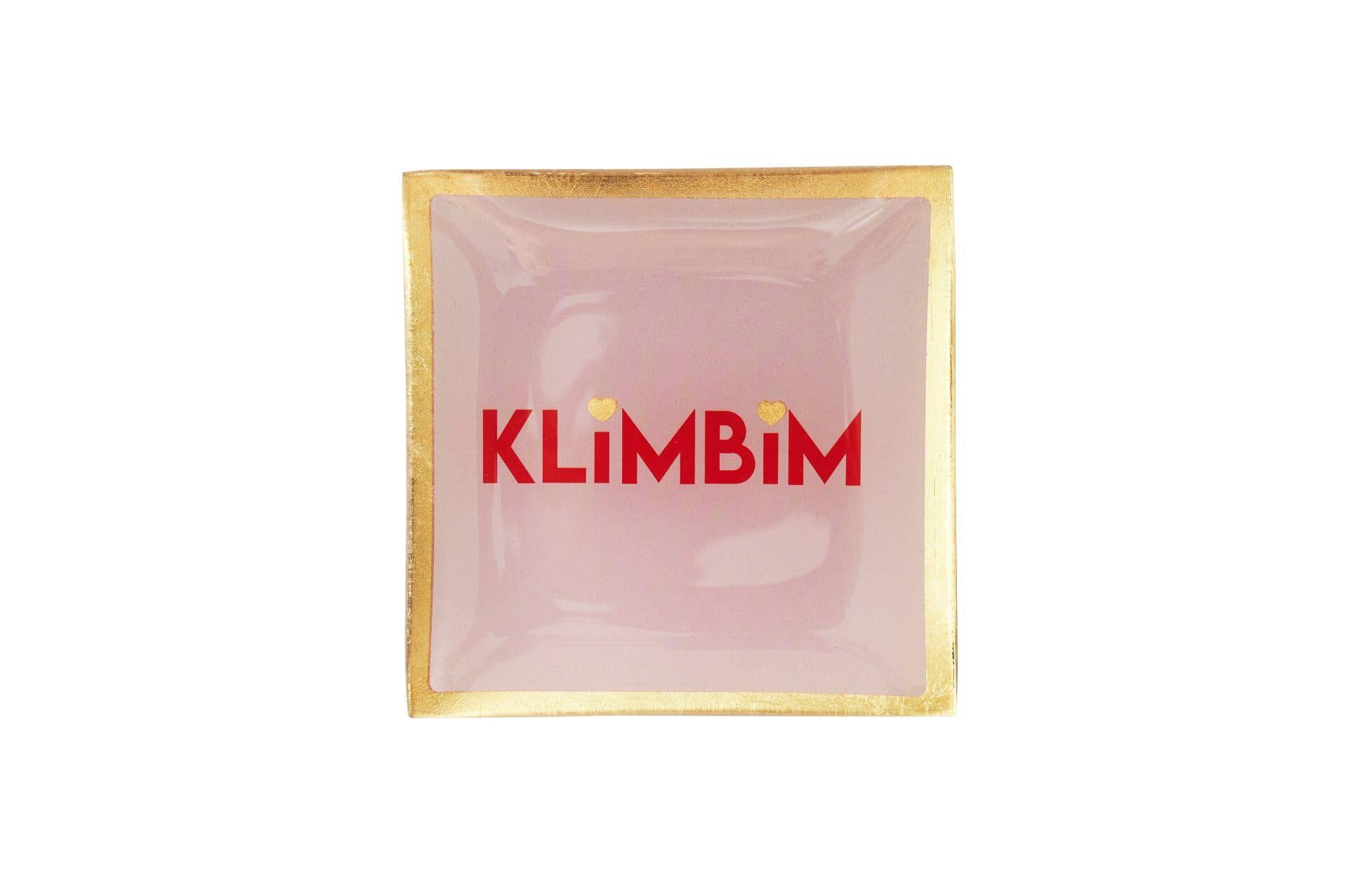 Glasteller S KLIMBIM - rosa - Pink