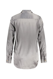 Bluse DORICIA aus Seide - 050 - Grau