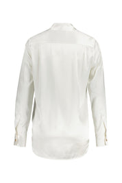 Bluse DORICIA aus Seide - 100 - Weiß