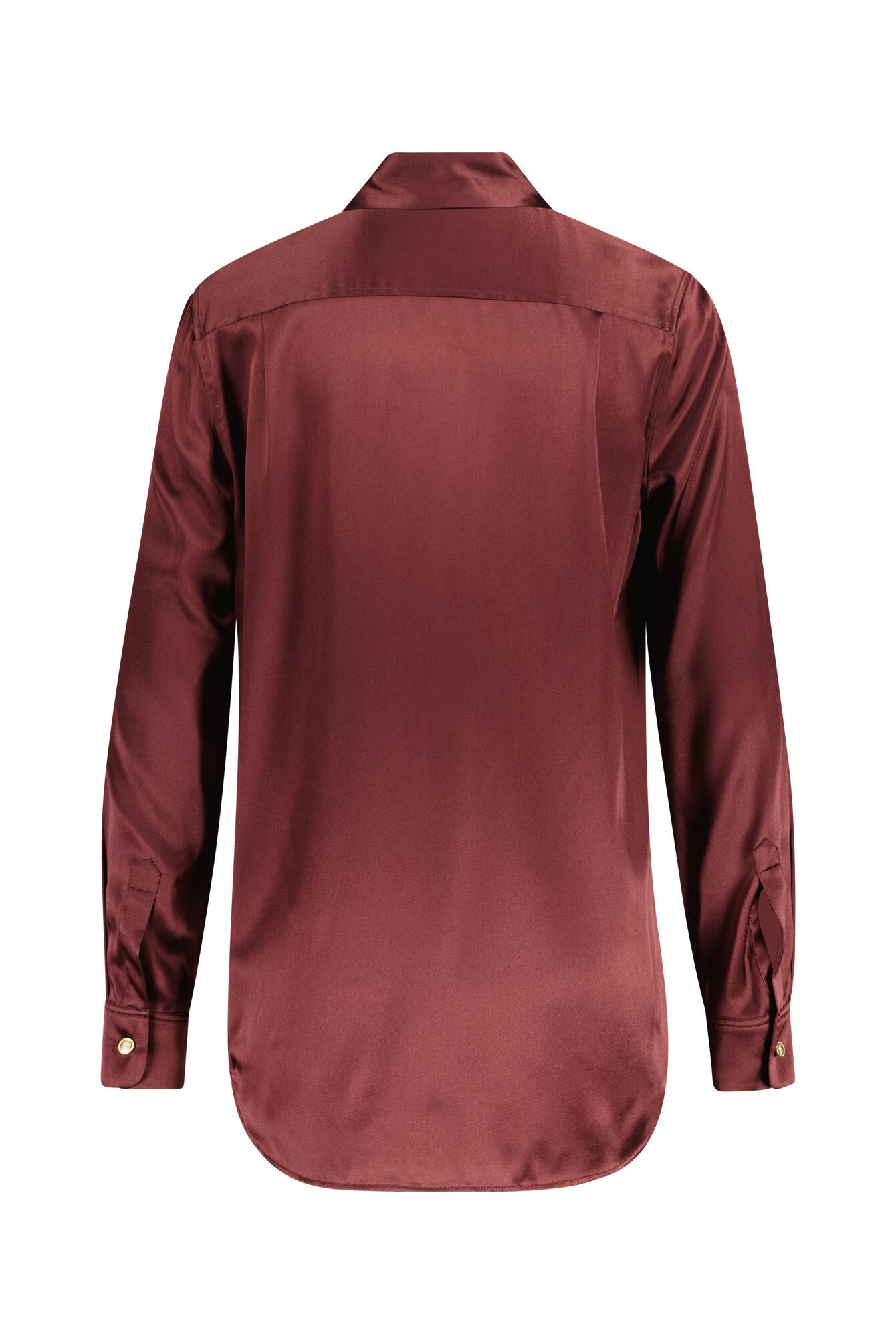 Bluse DORICIA aus Seide - 590 - Rot