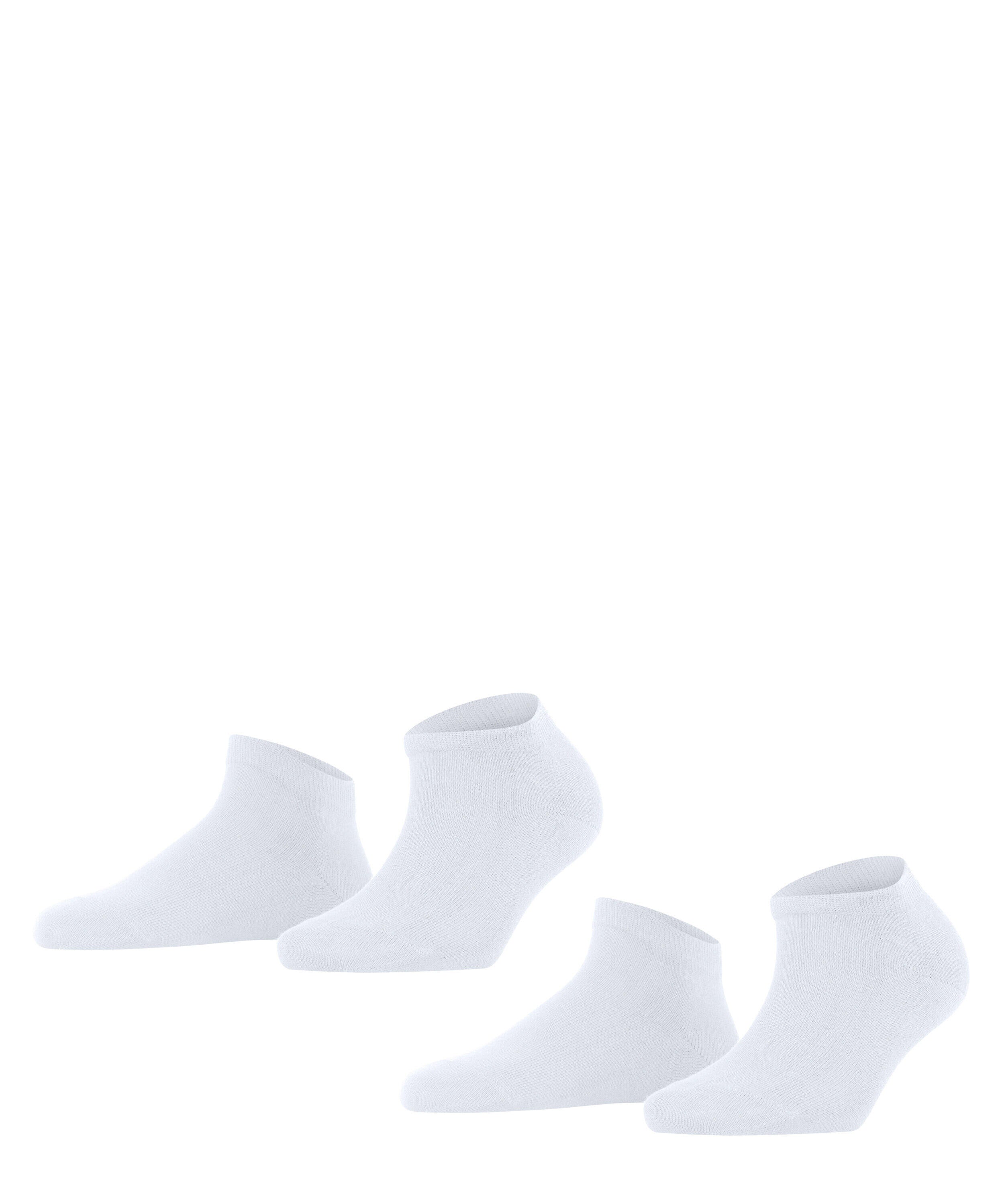 2er-Pack Sneakersocken - 2000 white - Weiß