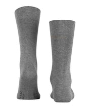 Socken - 3390 light greymel. - Grau
