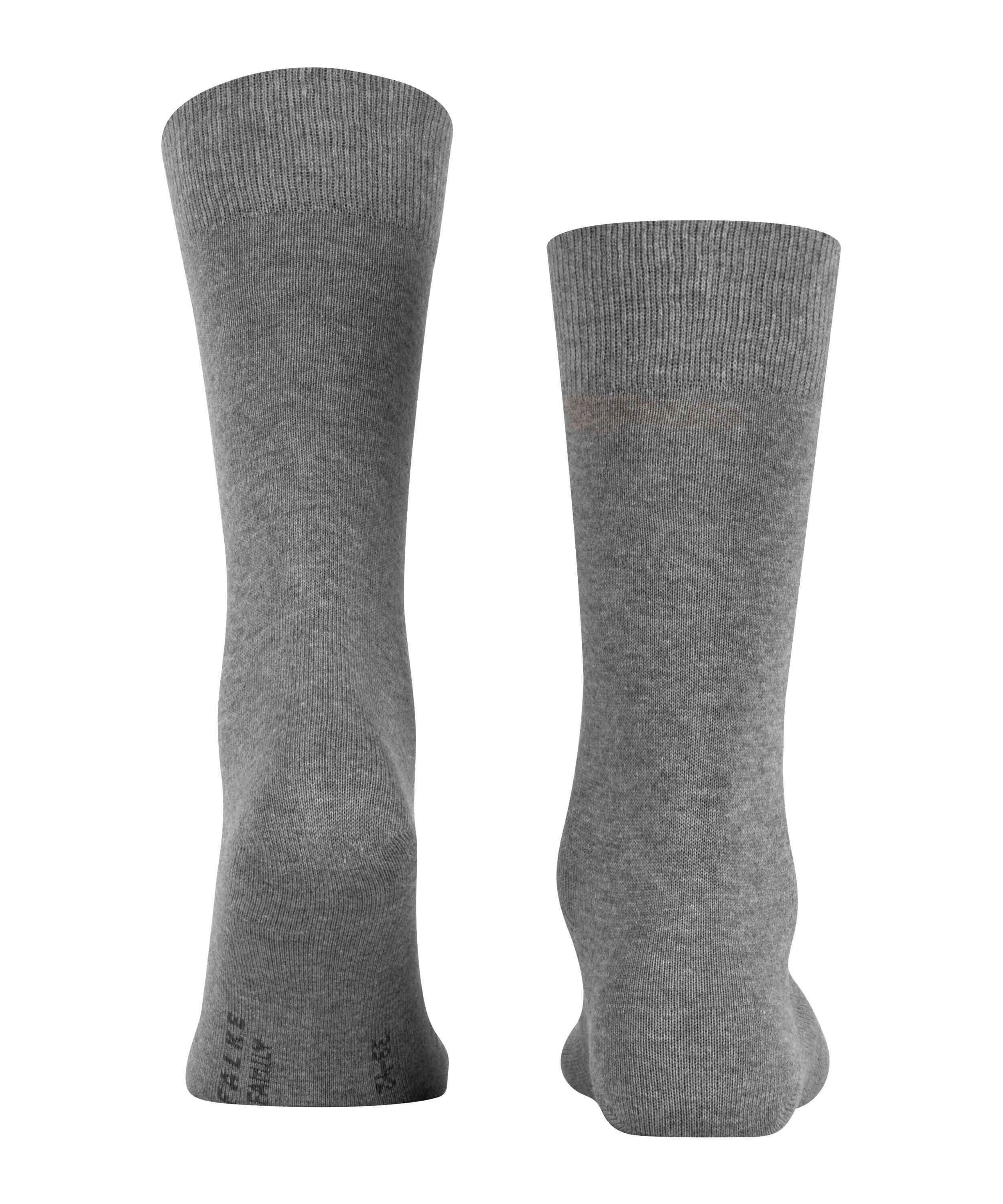 Socken - 3390 light greymel. - Grau
