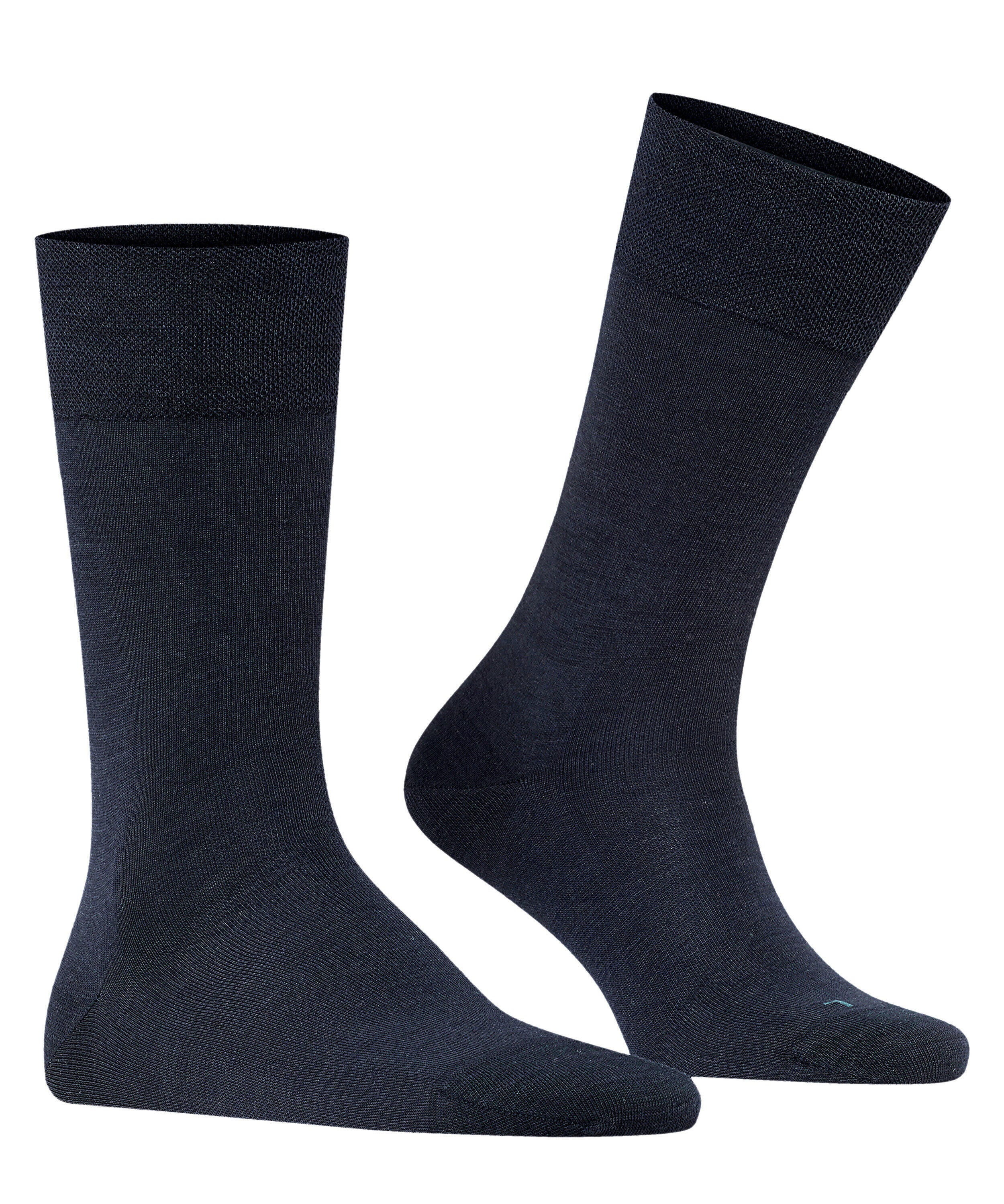 Socken aus Schurwollmix - 6375 dark navy - Blau