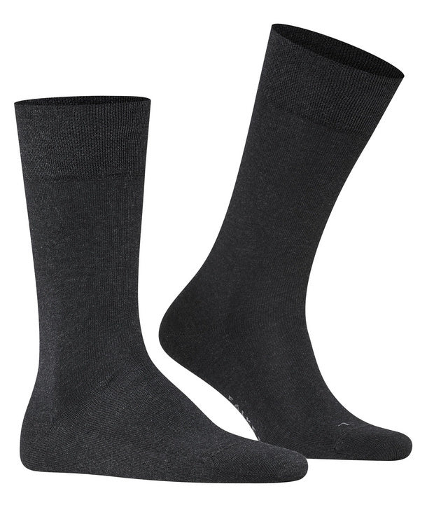 Sensitive London Socken - 3080 anthra.mel - Grau | Schwarz