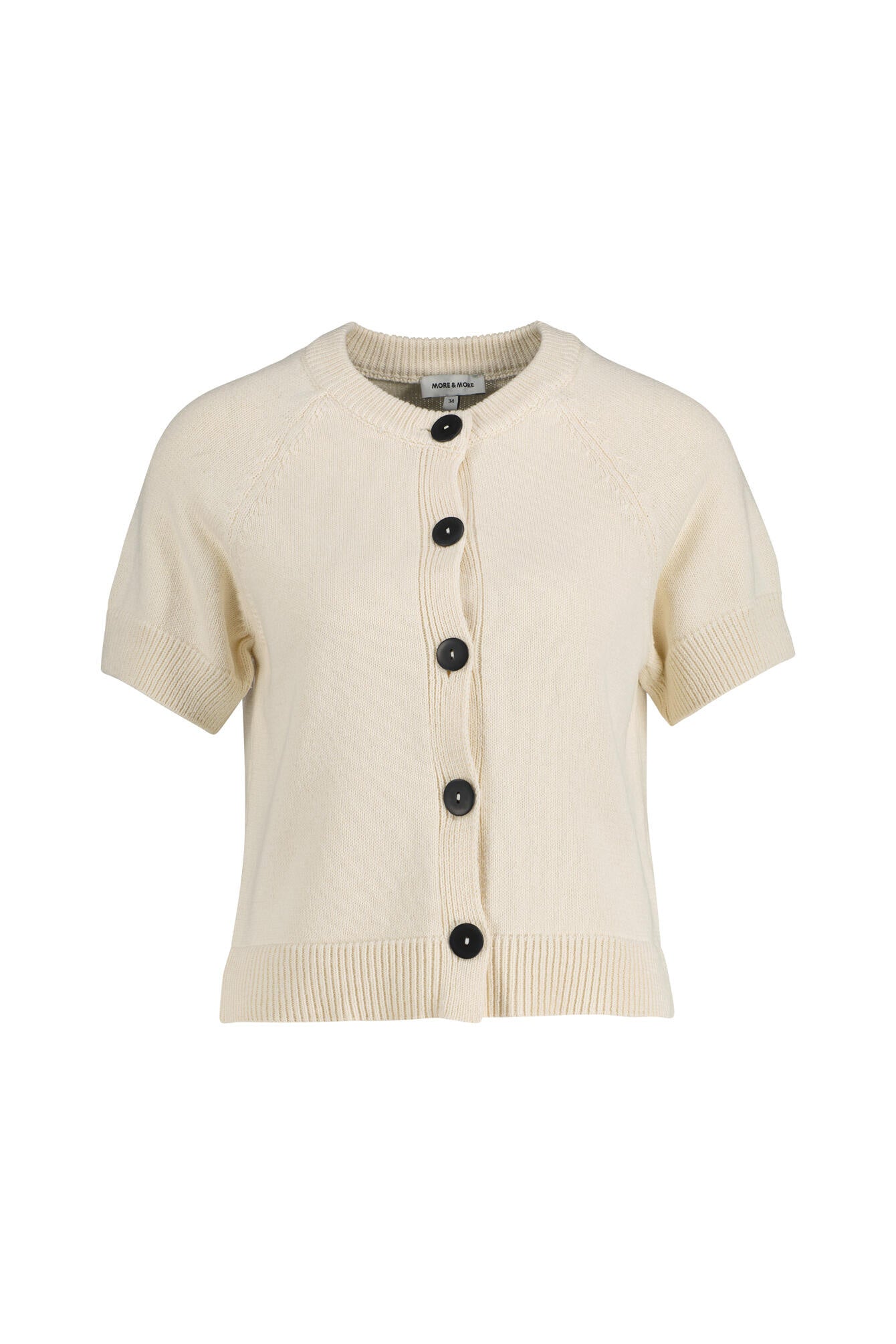 Cardigan aus Baumwollmix - 0024 - Creme