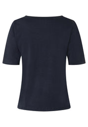 T-Shirt aus Baumwolle - 0375 - Blau