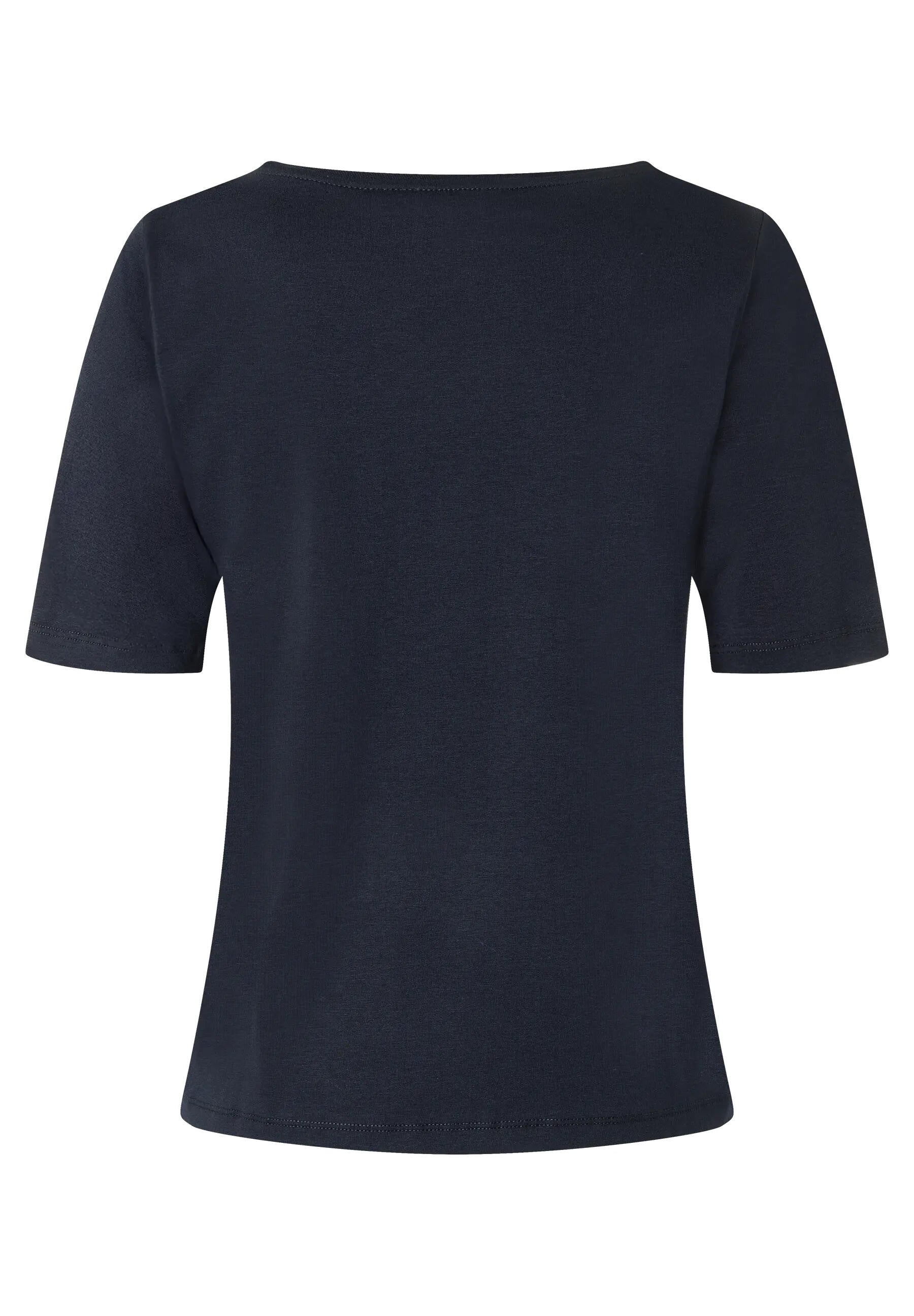T-Shirt aus Baumwolle - 0375 - Blau