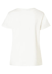 T-Shirt aus Baumwolle - 0041 - Weiß