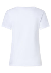 T-Shirt aus Baumwolle - 0010 - Weiß
