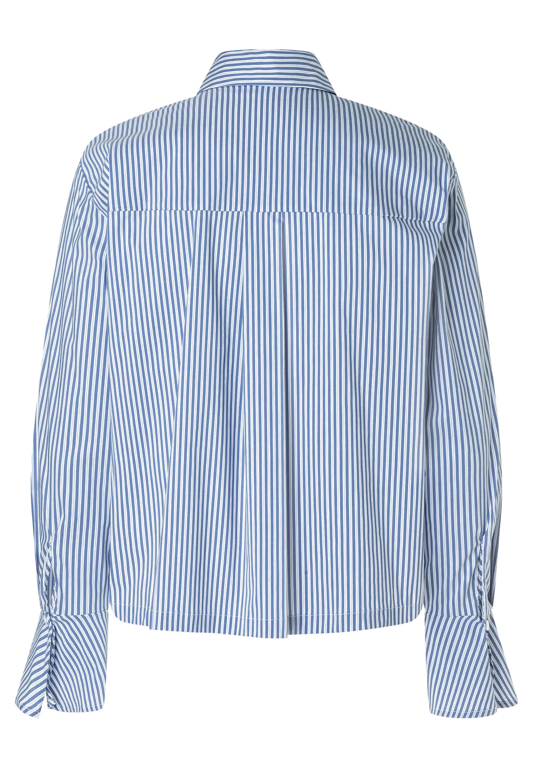 Bluse gestreift Boxy Fit - 2010 - Blau | Weiß