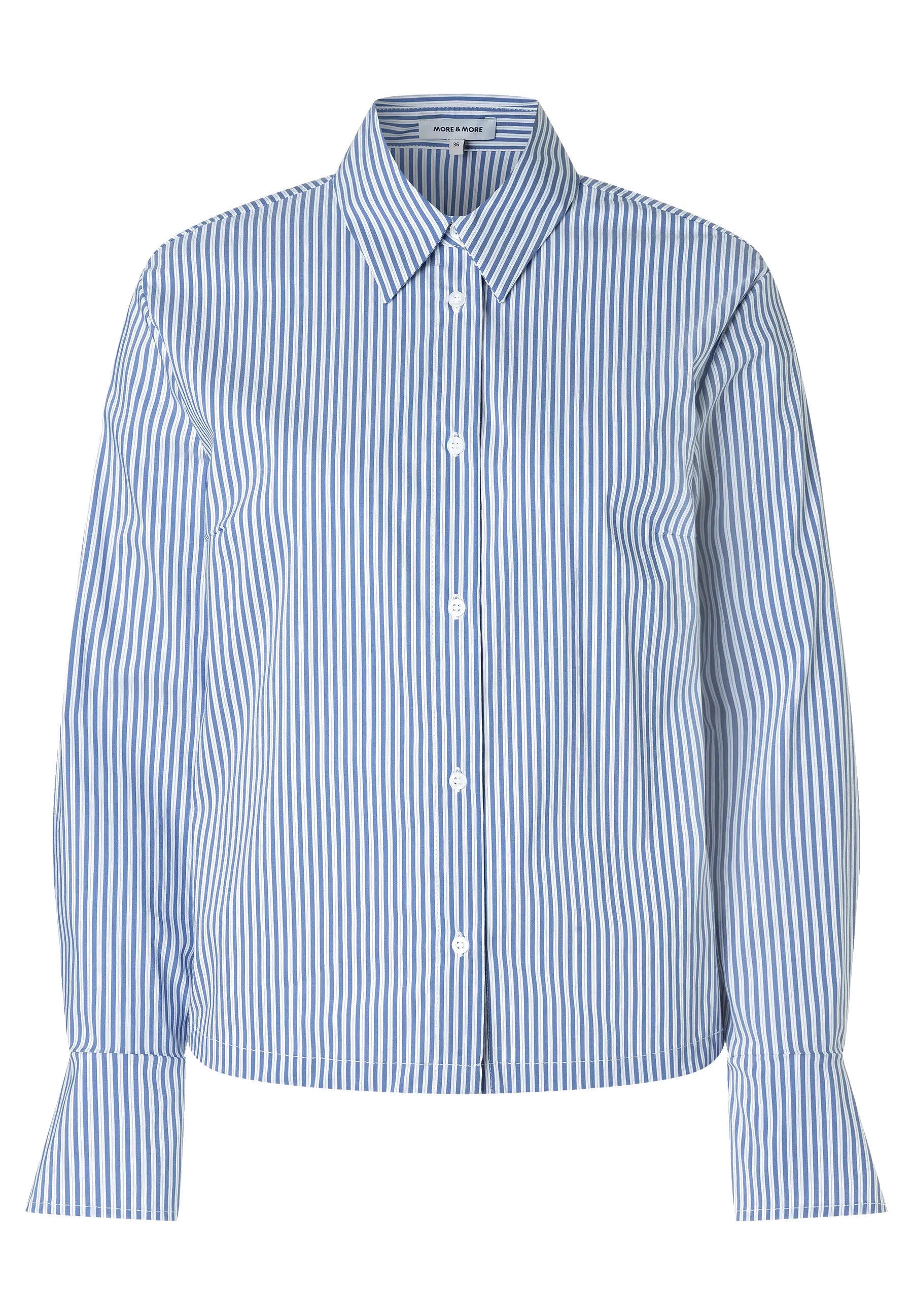 Bluse gestreift Boxy Fit - 2010 - Blau | Weiß