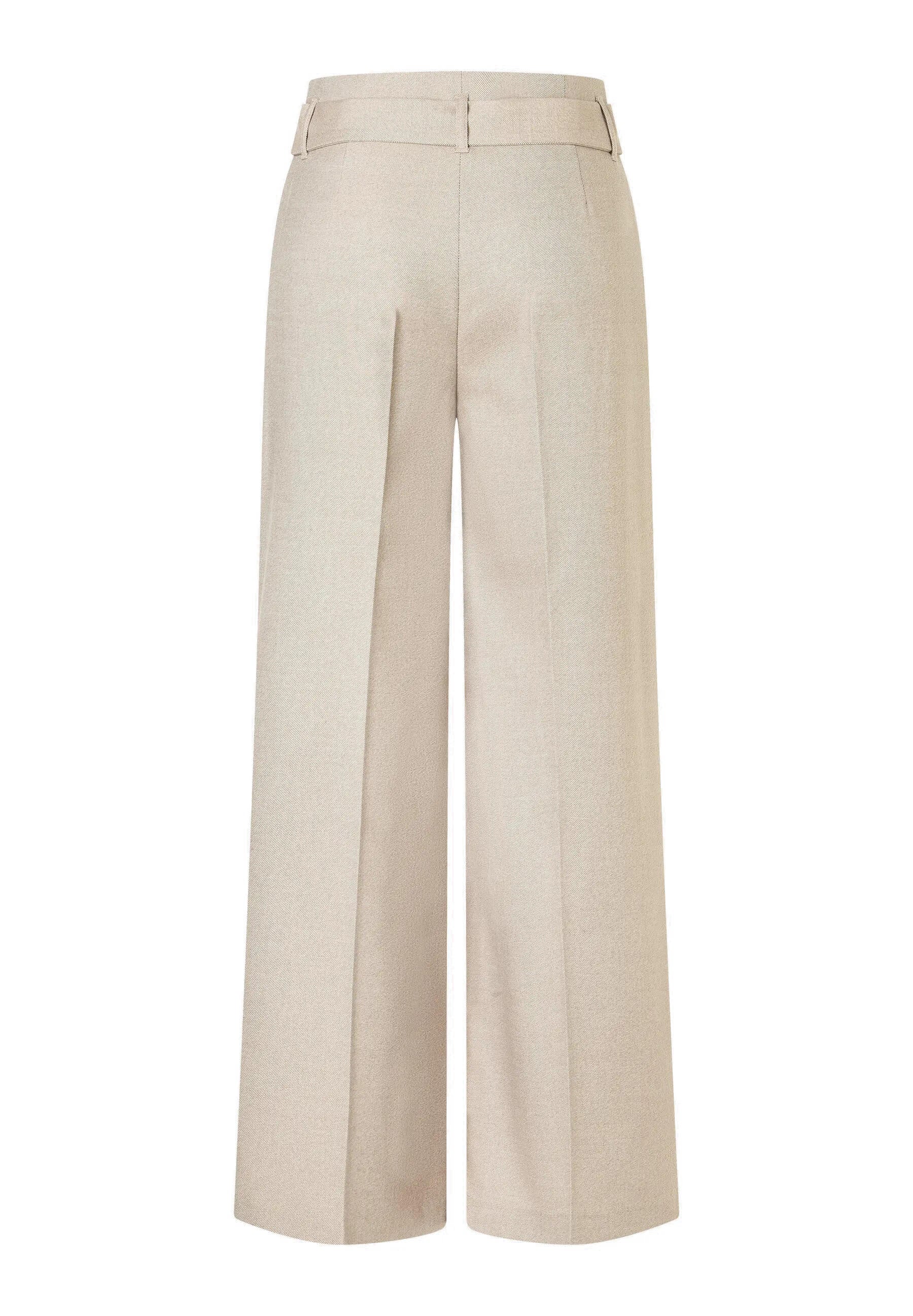 Stoffhose Wide Leg - 0257 - Beige