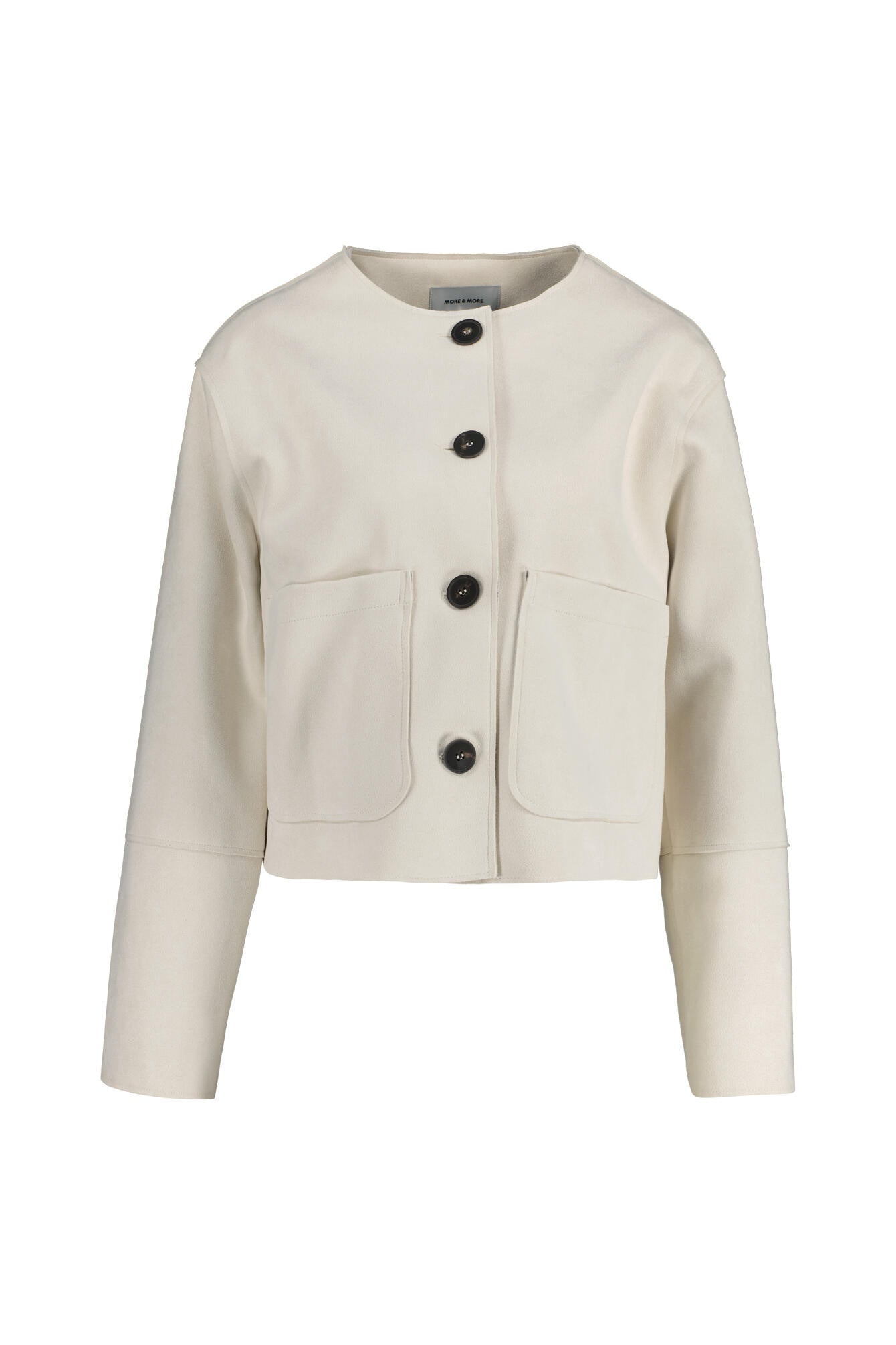 Jacke aus Alcantara - 0226 - Beige