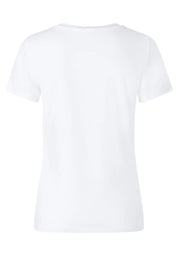 T-Shirt aus Baumwolle - 0010 - Weiß