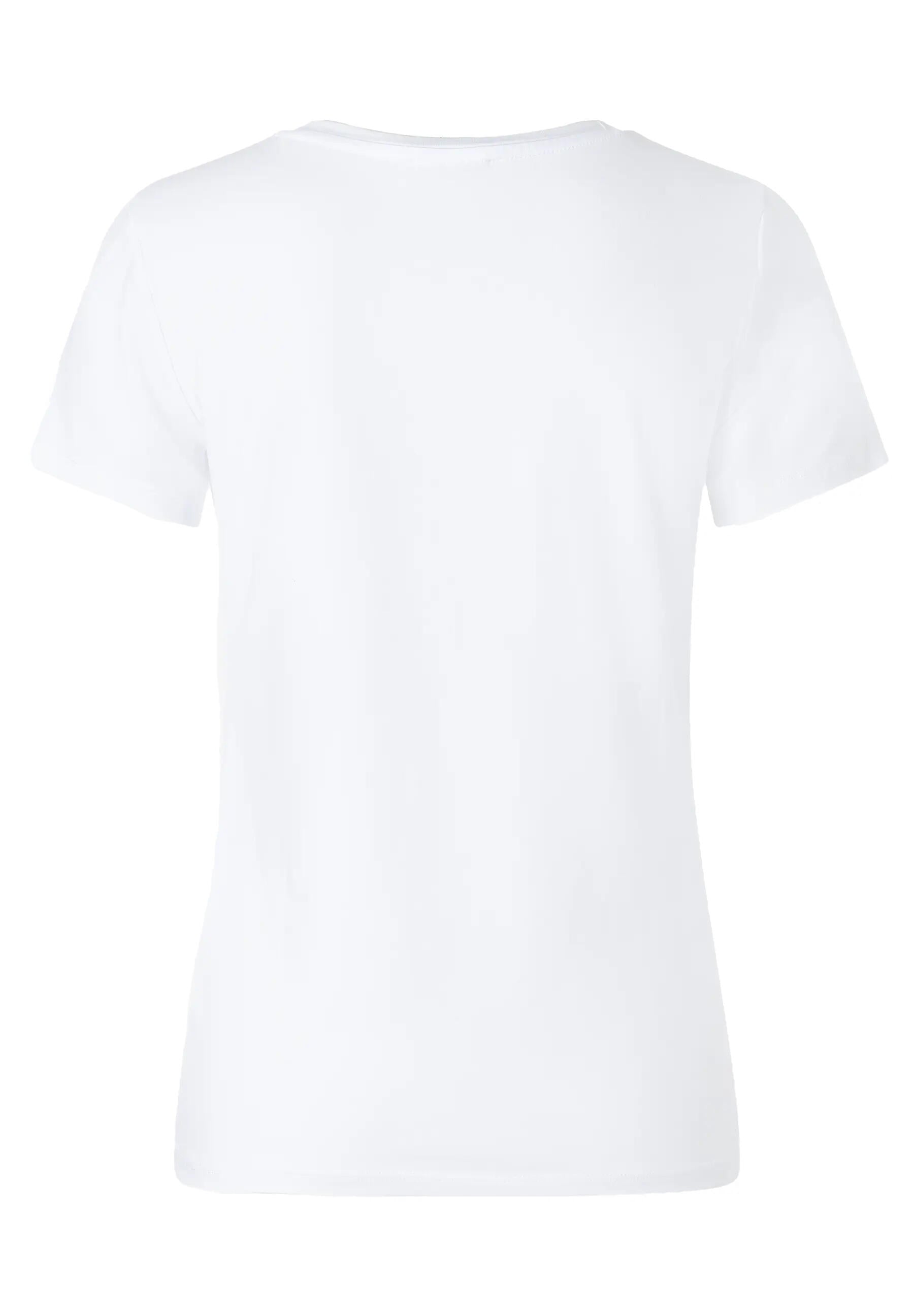 T-Shirt aus Baumwolle - 0010 - Weiß