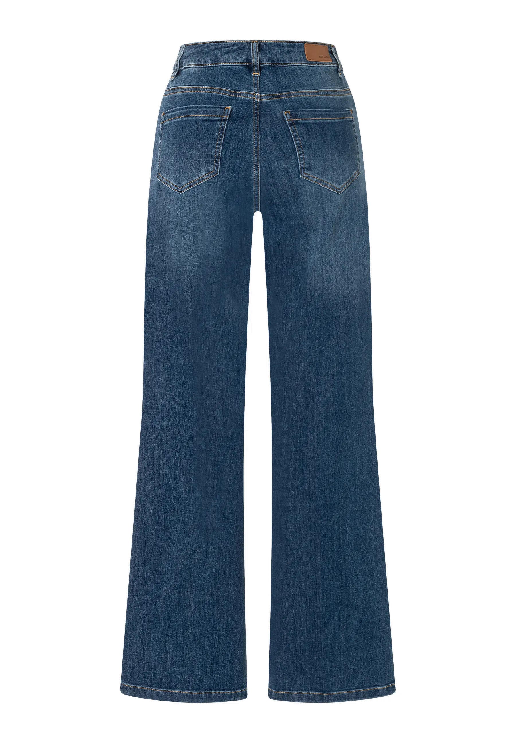 Jeans Wide Leg - 0962 - Blau