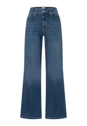 Jeans Wide Leg - 0962 - Blau