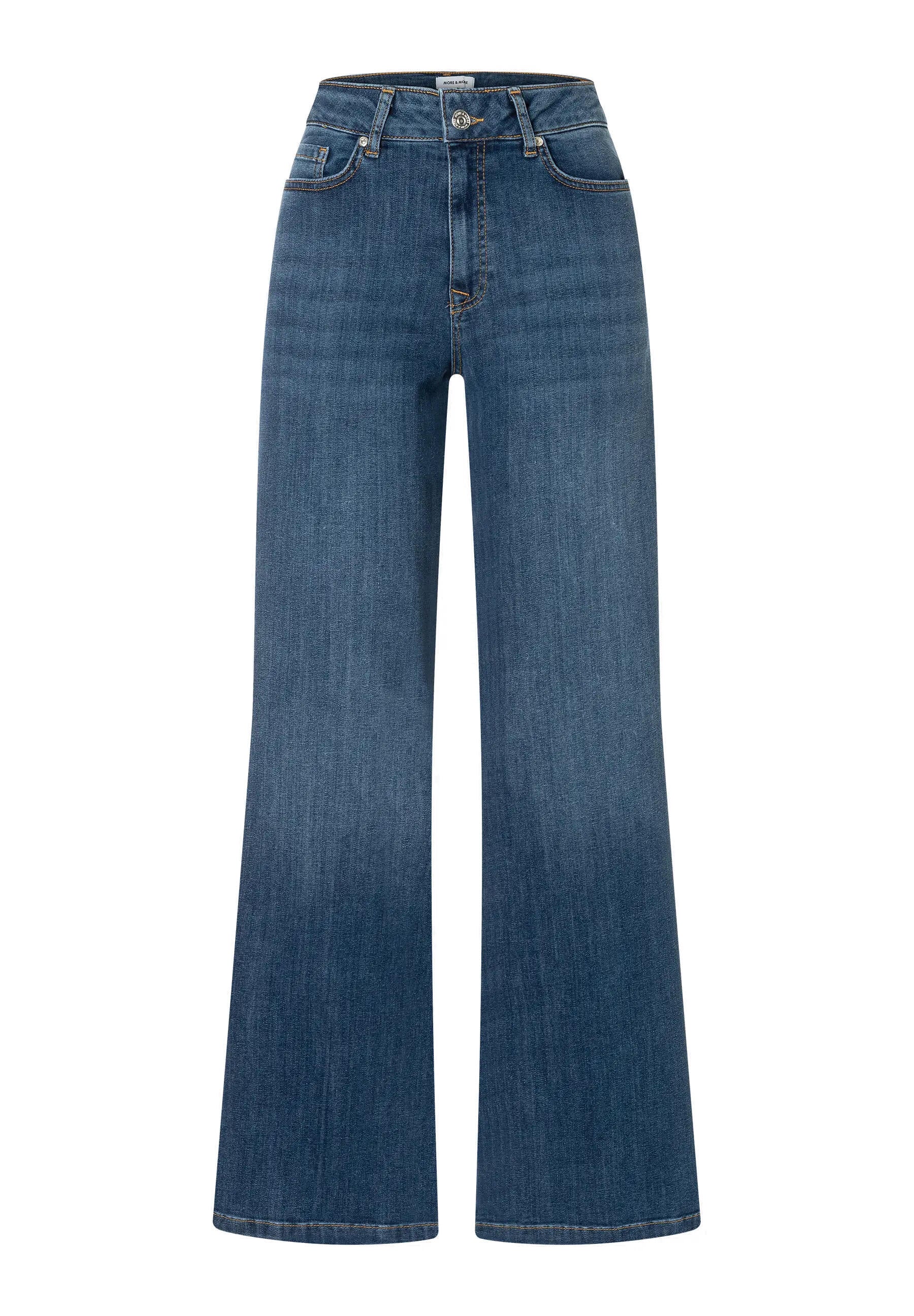 Jeans Wide Leg - 0962 - Blau
