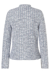 Blazerjacke aus Bouclé - 4041 - Blau