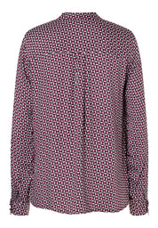 Schlupfbluse aus Viskose - 3564 - Rot