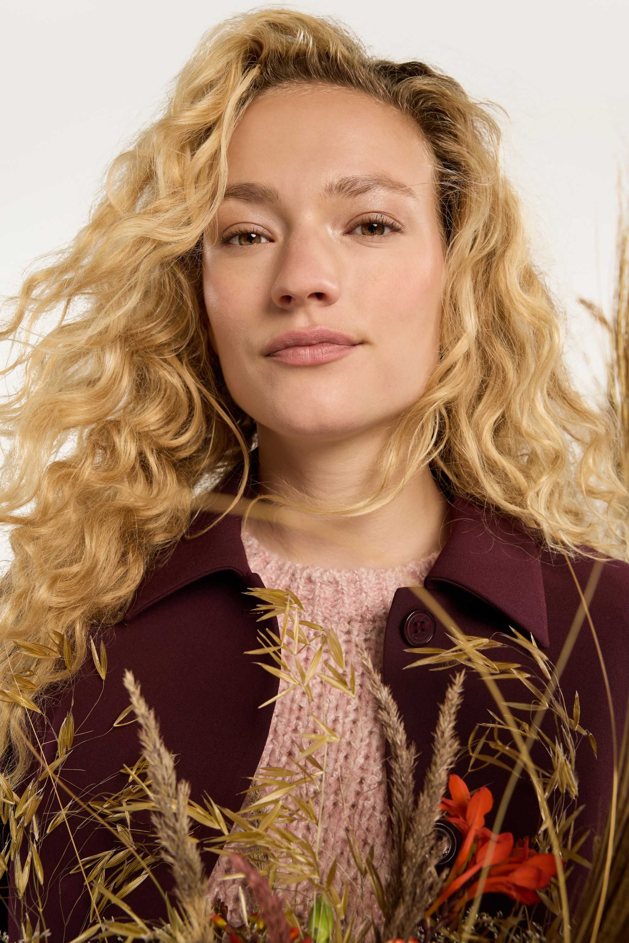 Blazer mit Leistentaschen - 0564 - Rot