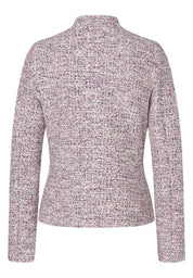 Jerseyjacke aus Bouclé - 4819 - Rosa