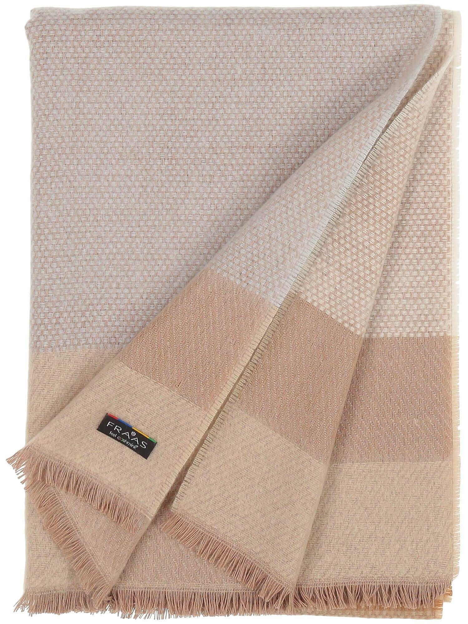 Gemusterter Schal - 071 - Beige