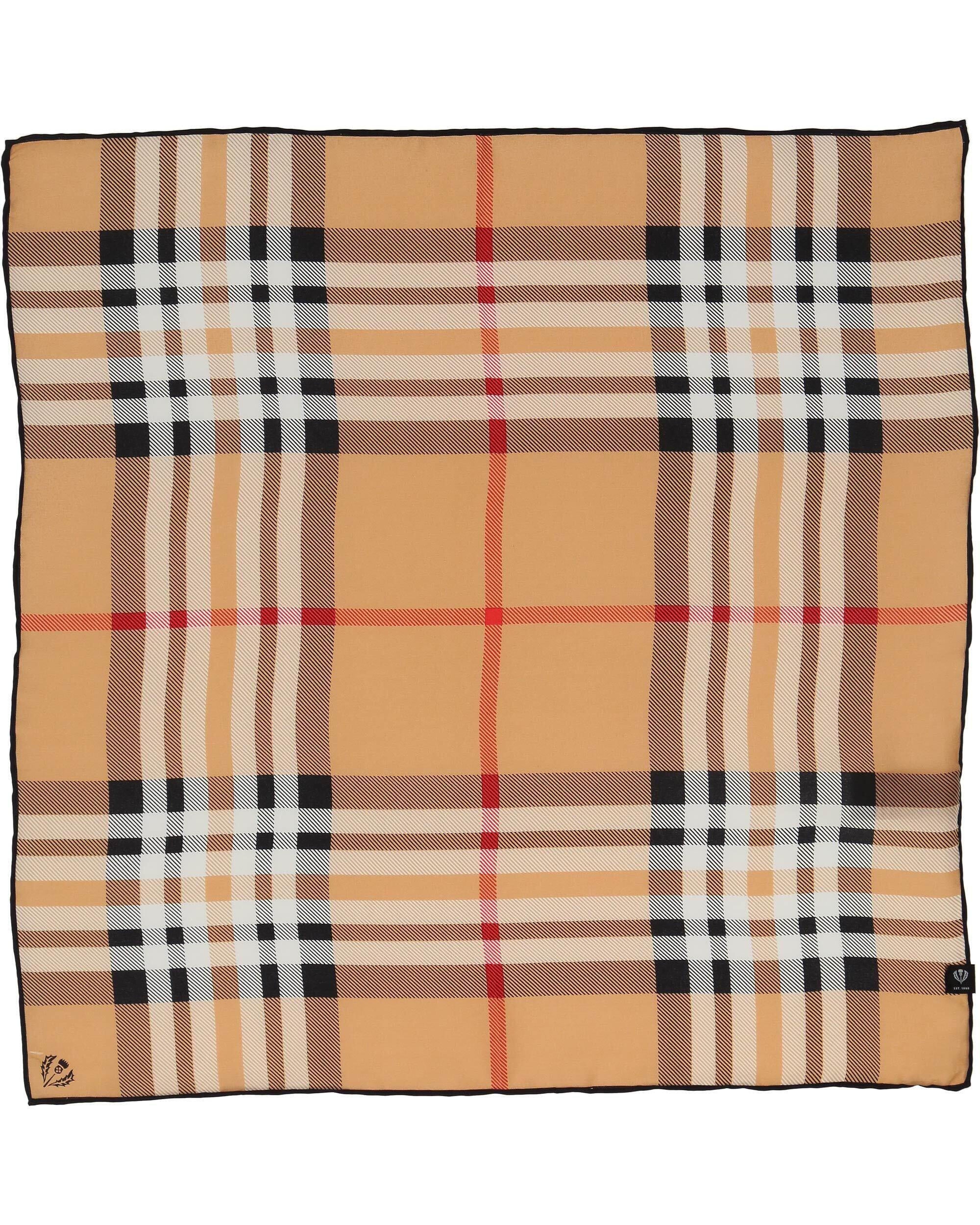 Nickituch aus Seide - 180 - Beige