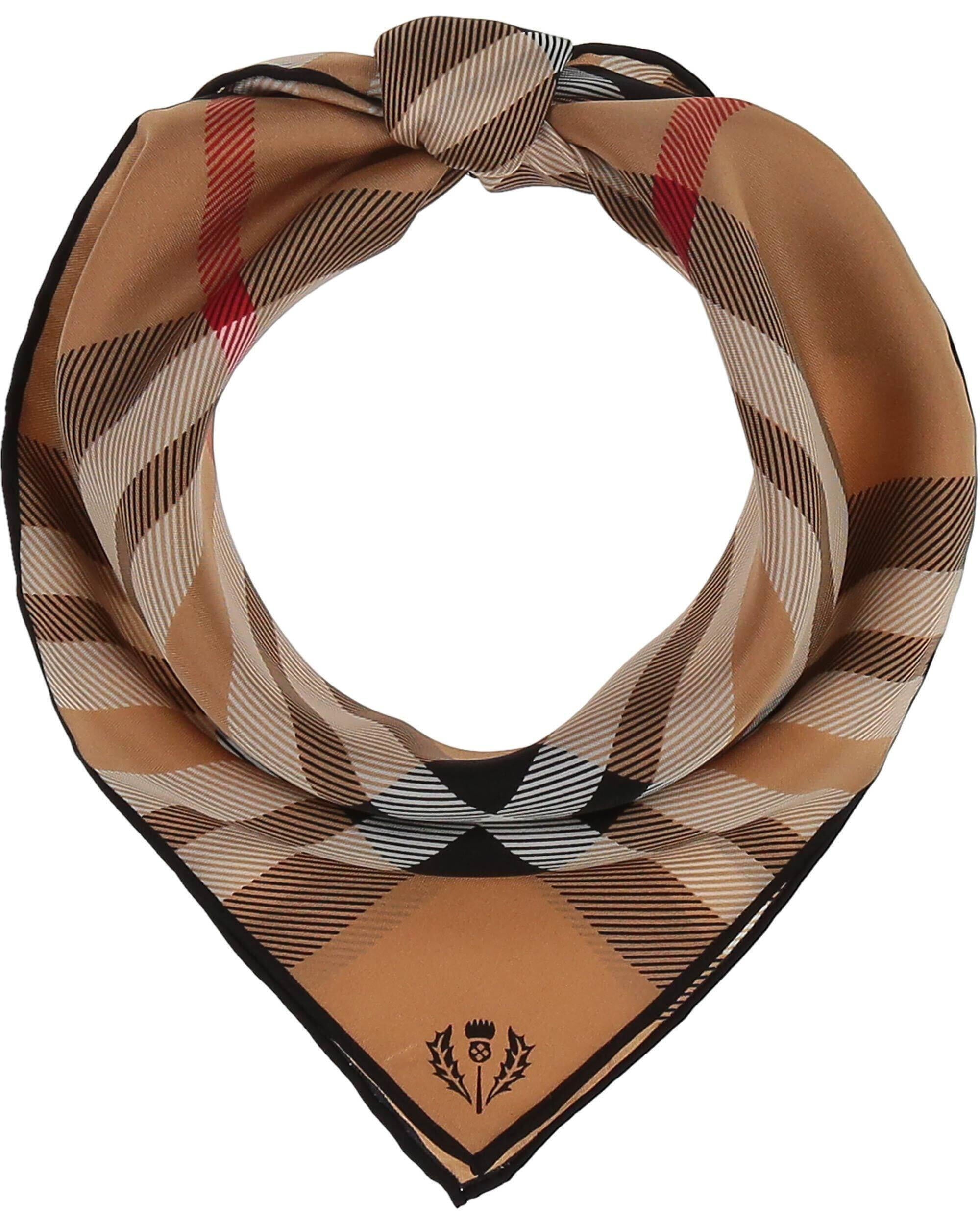 Nickituch aus Seide - 180 - Beige