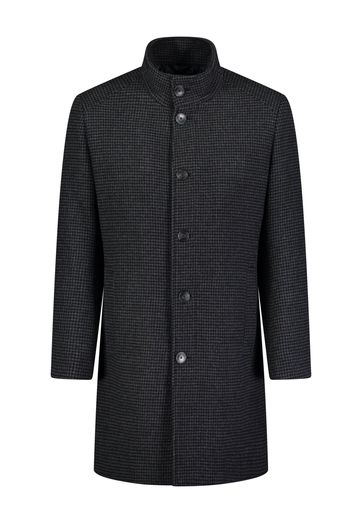 Mantel mit Stehkragen – L&T - Main Image