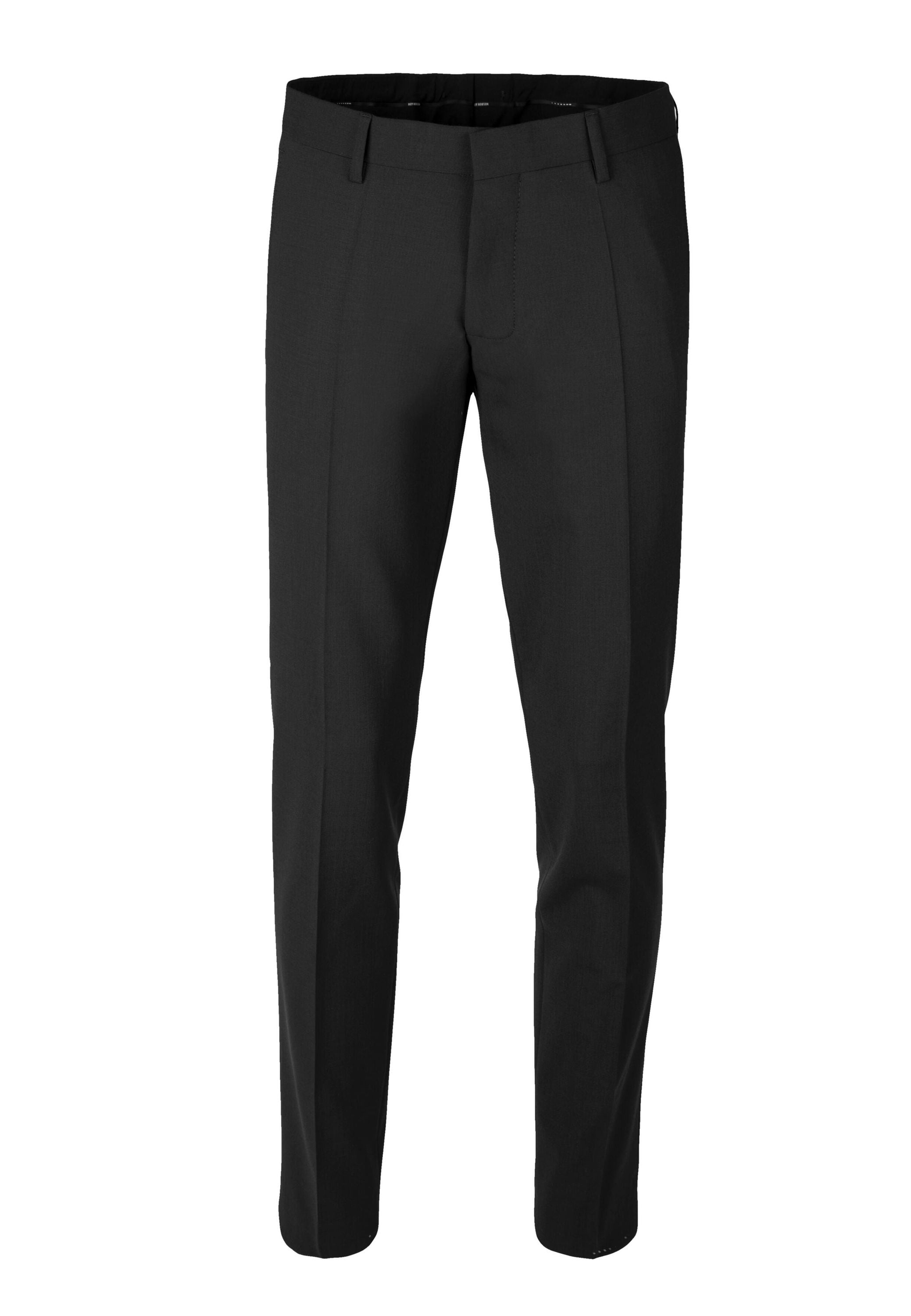 Anzughose Slim Fit - A001 - Schwarz