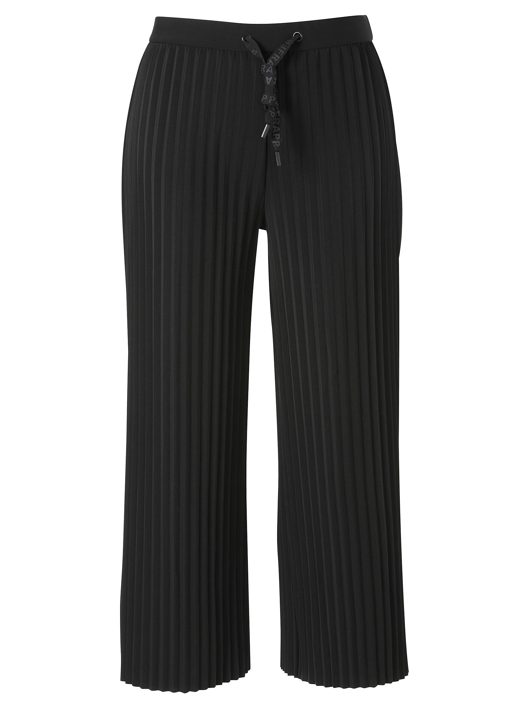 Plisseehose Regular Fit - 104-black - Schwarz