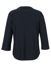 Jacke mit Dreiviertelarm - 814 - Blau