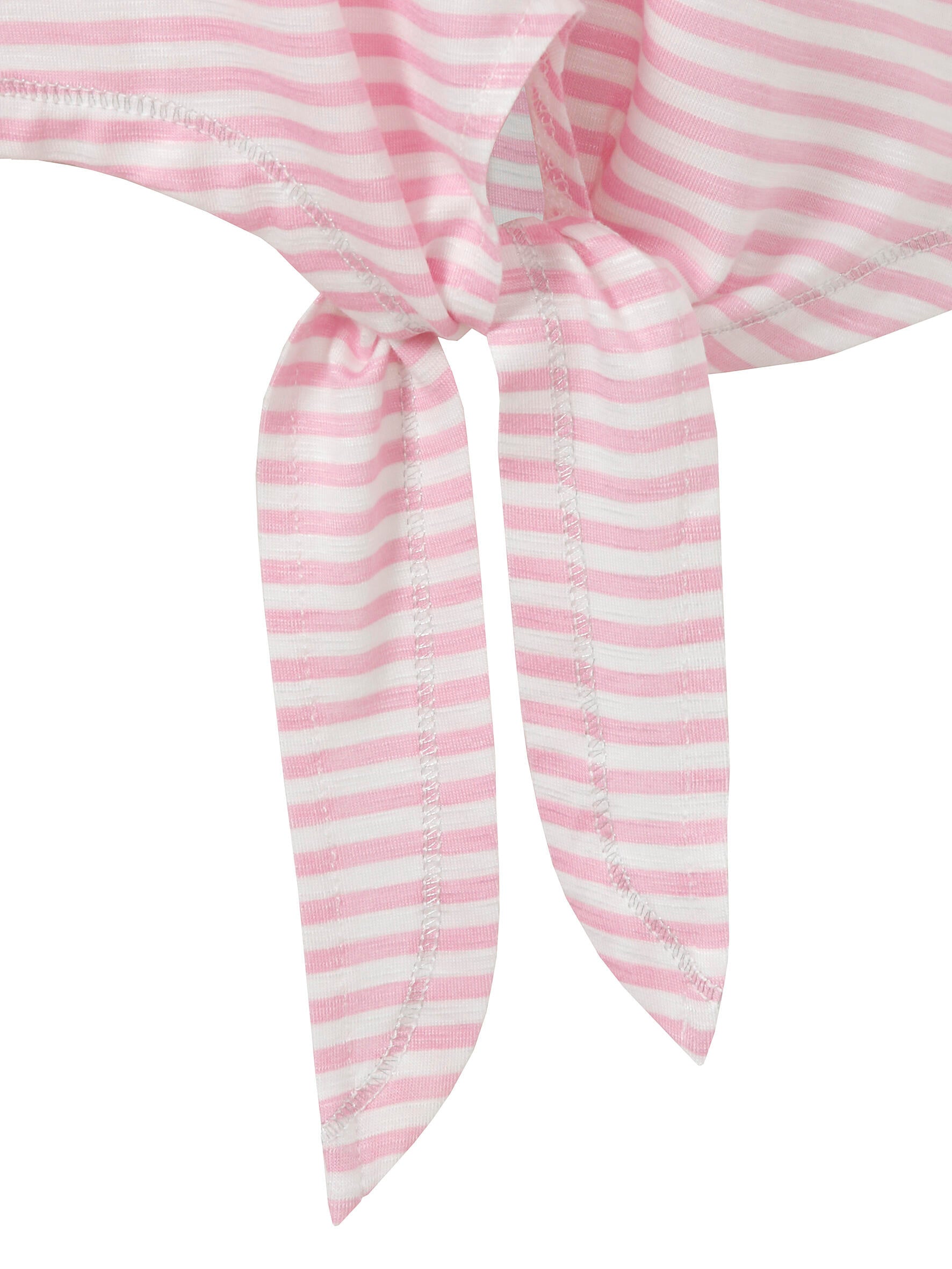 T-Shirt gestreift aus Viskose - 674954 - Pink