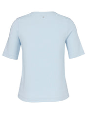 T-Shirt aus Baumwolle - 894 - Blau