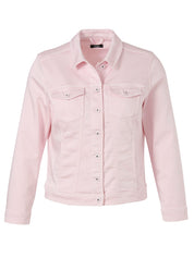 Jeansjacke aus Baumwollmix - 694 - Rosa