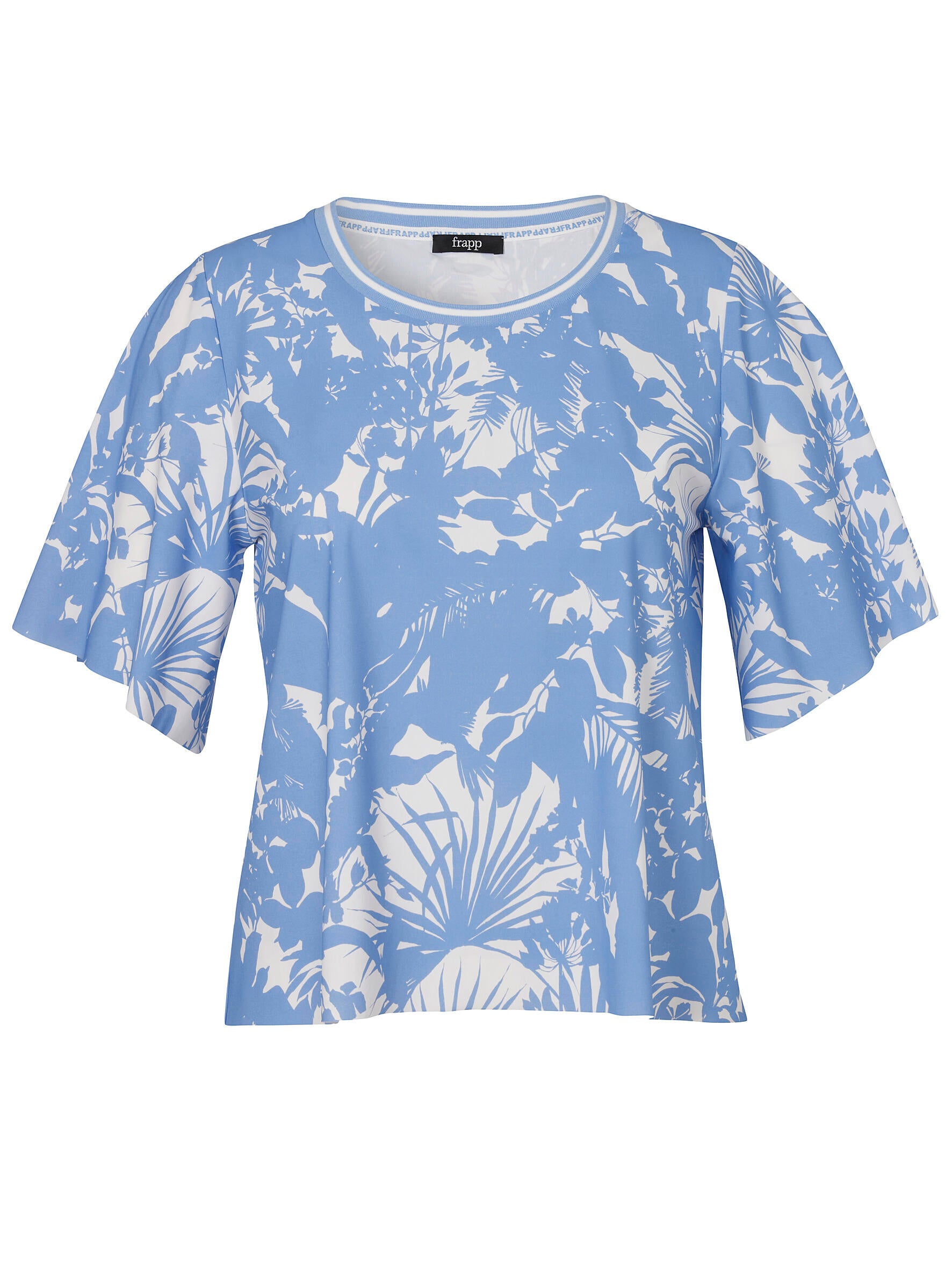 T-Shirt floral SUMMER FEELINGS - 864954 - Blau