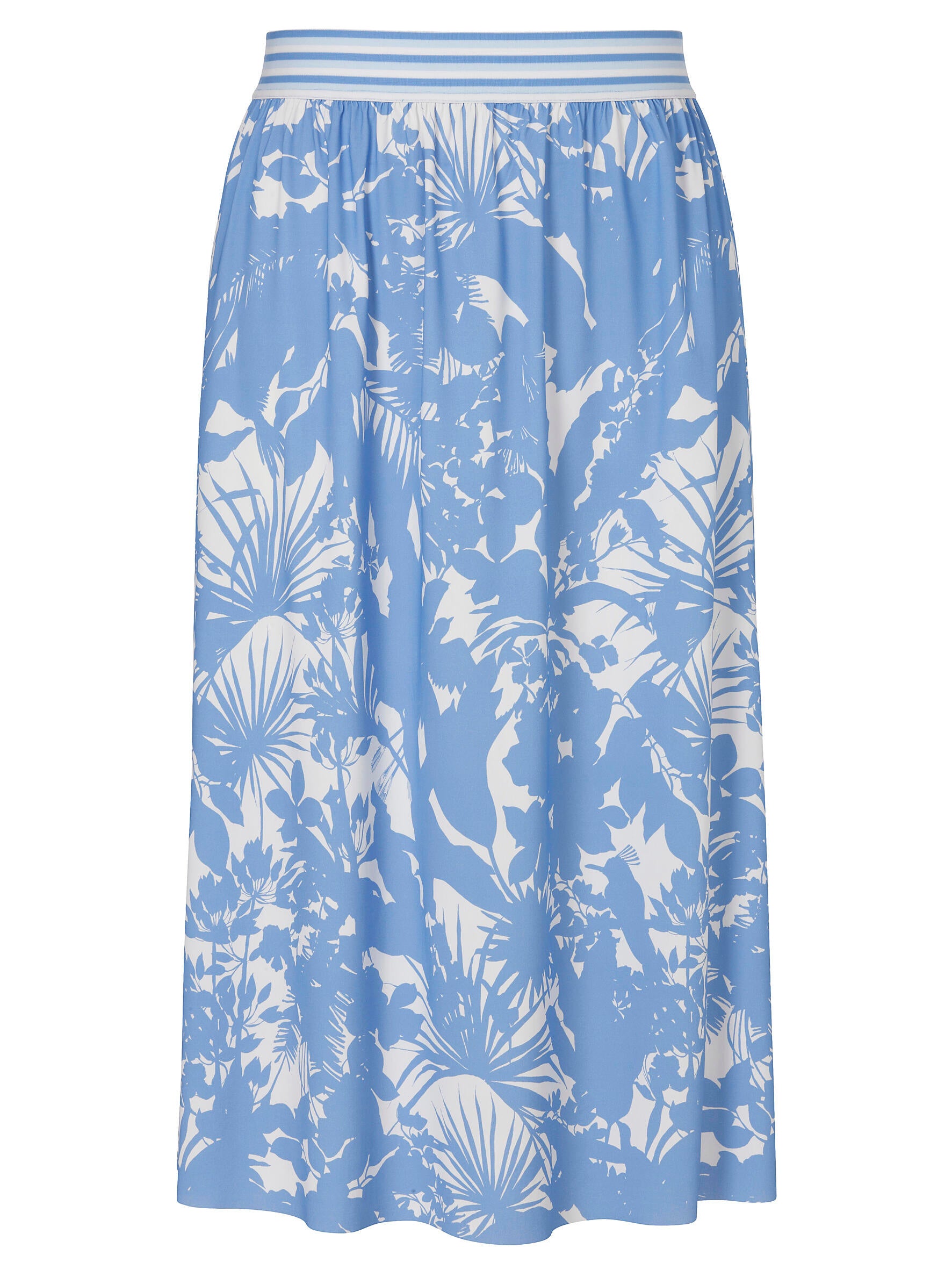 Ausgestellter Rock Midi SUMMER FEELINGS - 864954 - Blau