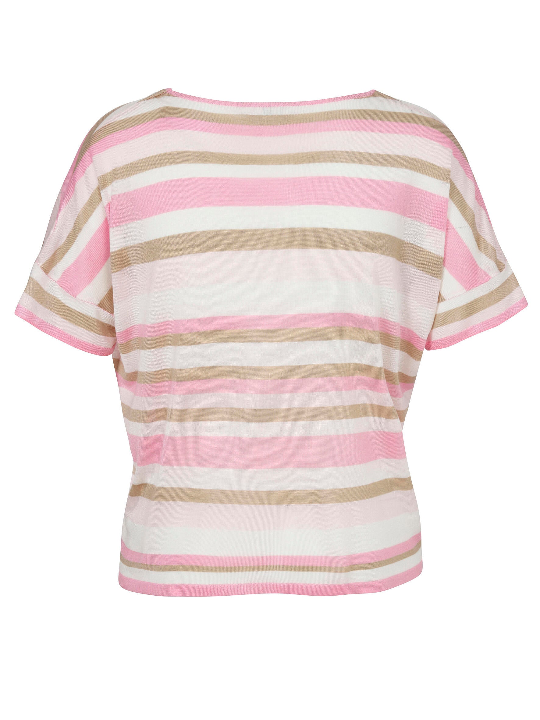 T-Shirt aus Viskosemix - 677 - Rosa
