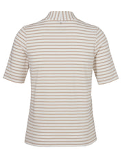 T-Shirt gestreift - 774954 - Beige