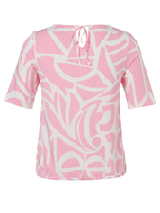 T-Shirt aus Baumwolle - 674954 - Pink