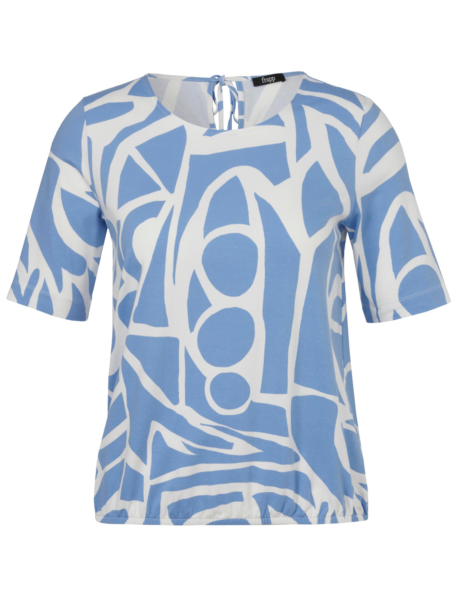 T-Shirt aus Baumwolle - 864954 - Blau