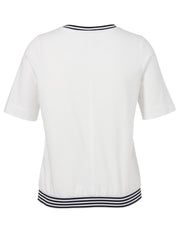 T-Shirt Rundhals 1/2 Arm - 994814 - Weiß